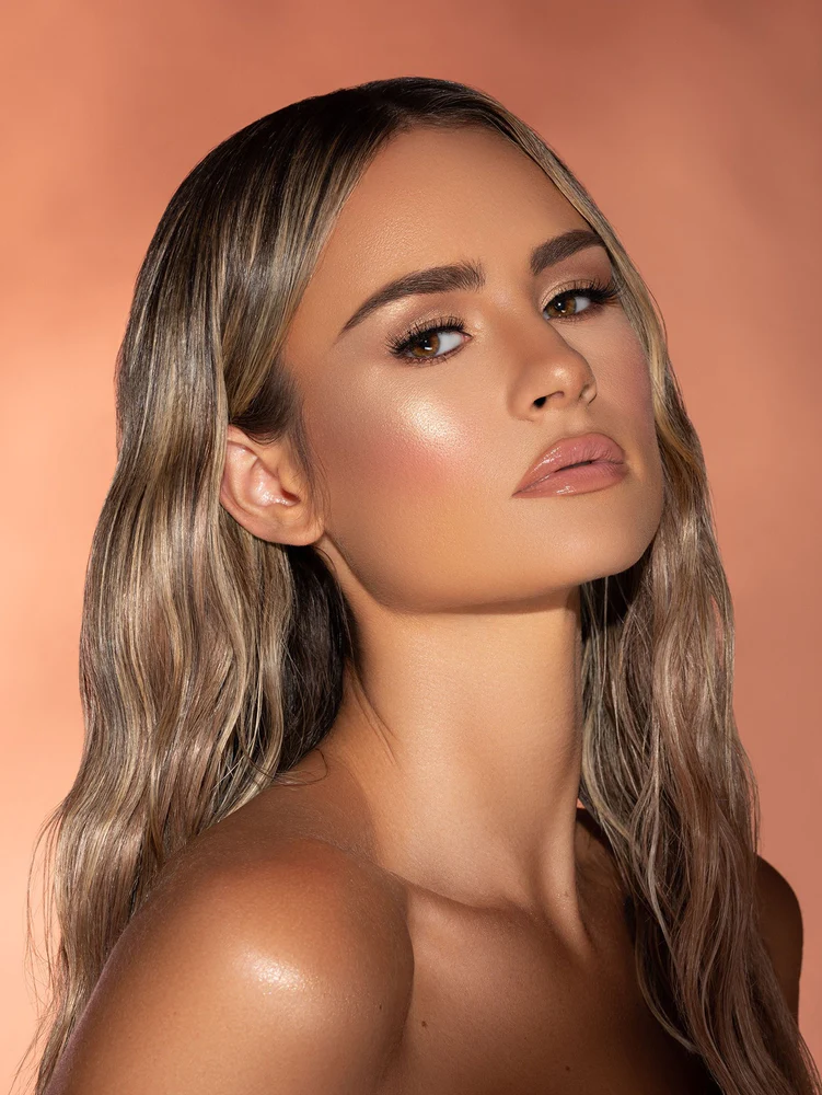 Sheglam Glov Bloom Liquid Highlighter, Tea Cake 3
